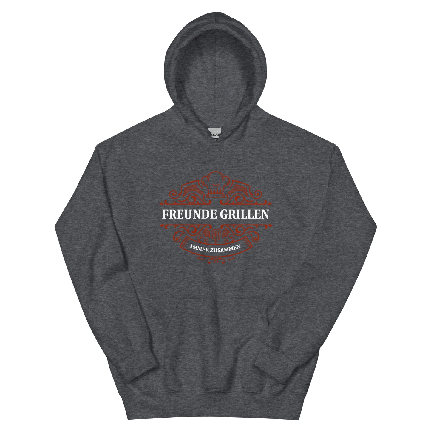 Hoodie Freunde grillen